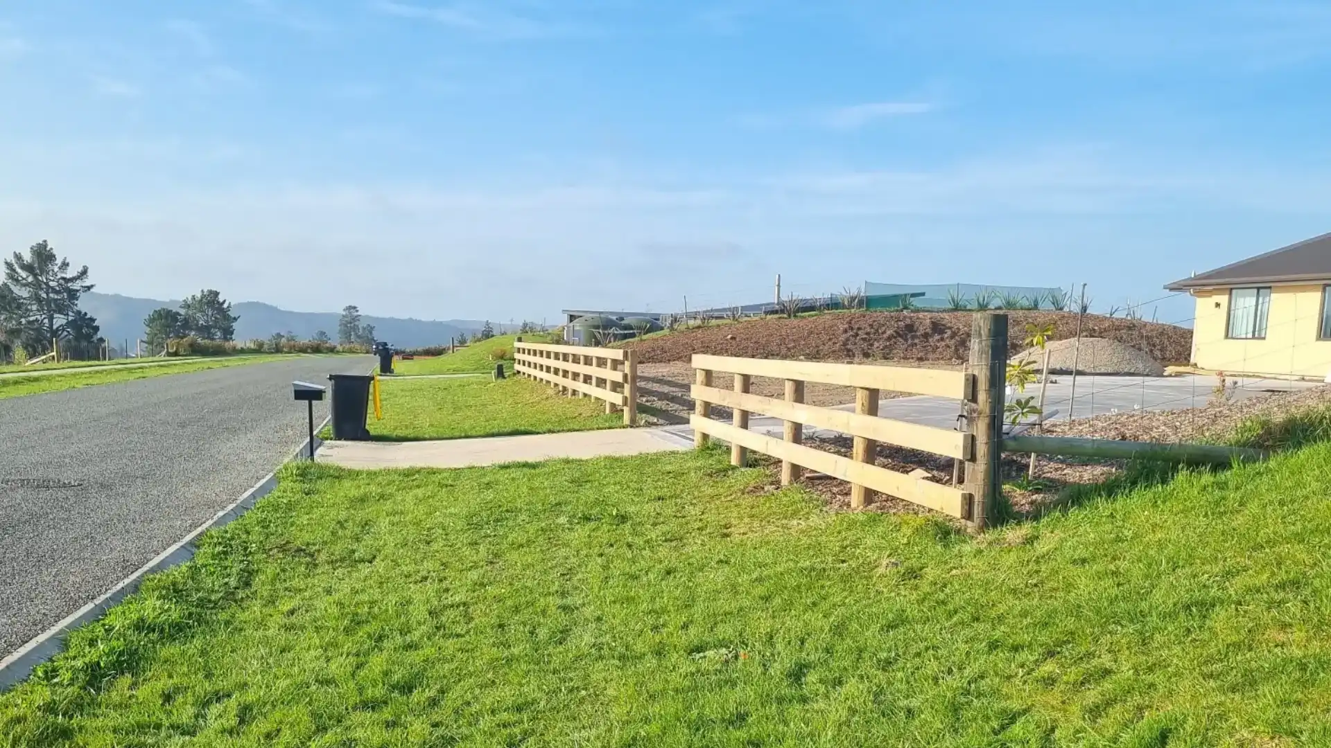 Post and Rail Main Fencing